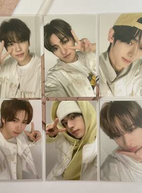 TWS 首巡场周边专辑卡棒球服小卡 申惟金道勋崔英宰韩振