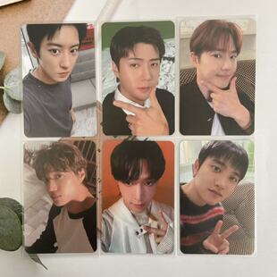 EXO k4特典专辑小卡 正规八 张艺兴朴灿烈金俊勉都暻秀 REVERXE