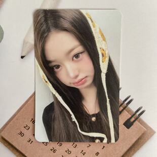 IVE ms5.0签售小卡 张元英 芙 耳罩圆 周边专辑卡