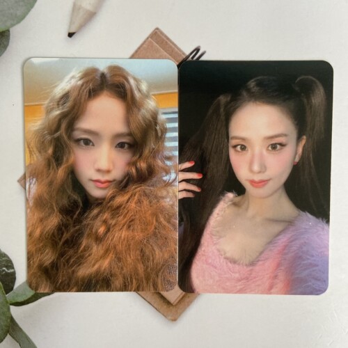BLACKPINK卷毛秀新专特典小卡