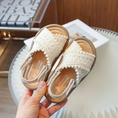 Girls Summer Beach Shoes Ethnic Style Kids Casual Sandals So