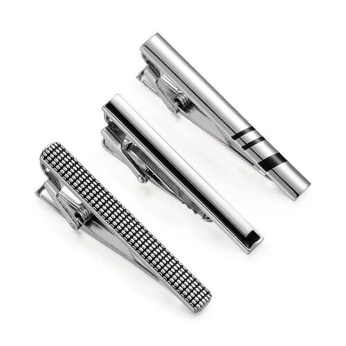 Wed Tie Clips For Men Short Pin Tie Wedding Guests Gifts Wit