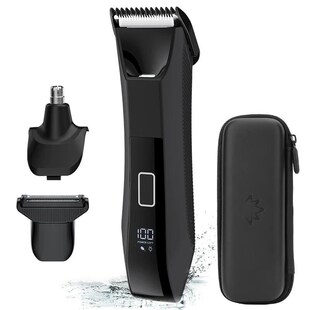 Unicorn  Mens New 3-in-1 LCD Digital Body Hair Trimmer Auto