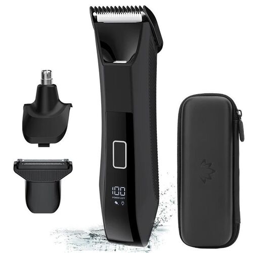 Unicorn  Mens New 3-in-1 LCD Digital Body Hair Trimmer Auto