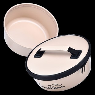 光年EV加深底开饵盆特大号鲢鳙饵料盆带盖黑坑散炮和饵盆