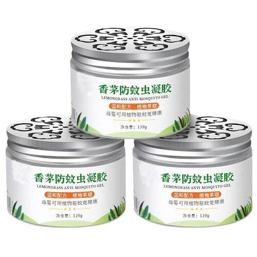 Lemongrass Gel Plant Mosquito Repellent Wonder for Dorms and