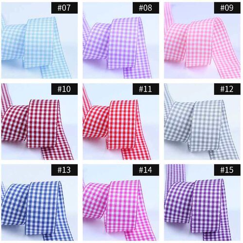 Dingxin Plaid Ribbon Scottish Black and White Red Ribbon Han