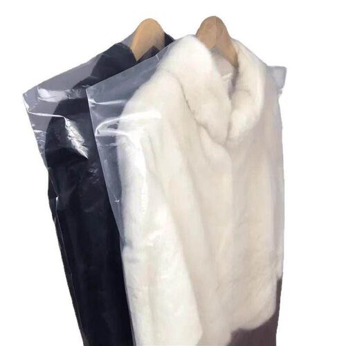Dry cleaning garment dust cover, home storage closet hanger-