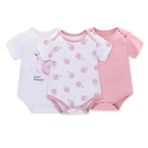 Baby Hakha Clothes Newborn Body Clothes Short-sleeved Climbi
