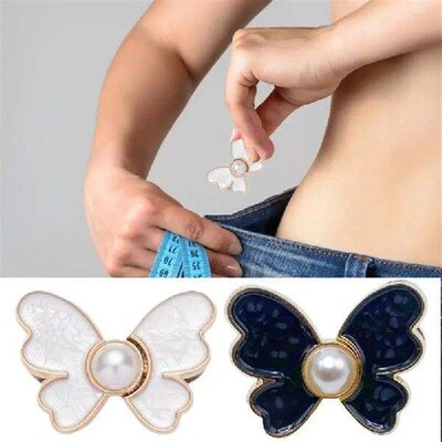 Pants Adjuster Waist Tightener Butterfly Shape Adjustable