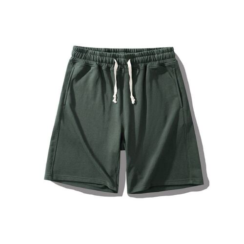 Okonkwo 300g Basic Short Sweatpants Loose Five-point Mid-tro