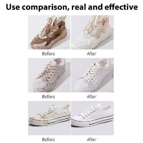 Shoe Whitener White Shoe Cream Cleaning Polish