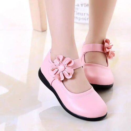 Girls Leather Shoes for Children Wedding Dress Princess Scho