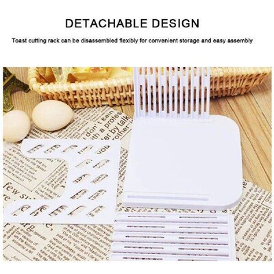 Adjustable Toast Bread Slicer DIY Foldable Toast Loaf