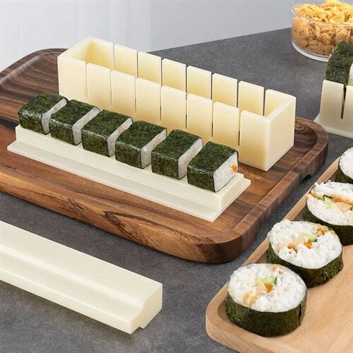 3pcs/set Sushi Maker Equipment Kit Plastic Kimbap Sushi Roll