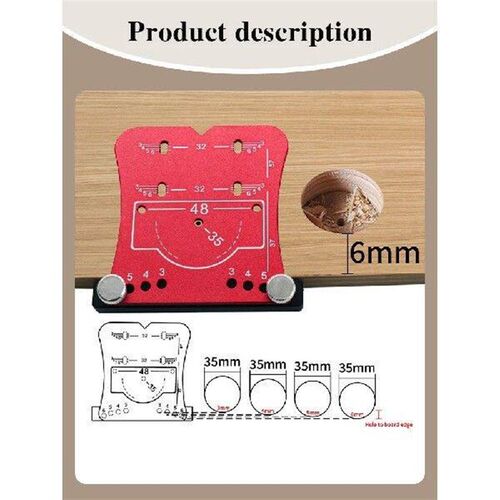 35MM Hinge Hole Locator Dedicated Door Hinge Locator