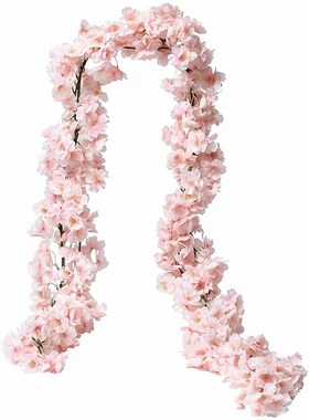 180CM Artificial Sakura Flowers Vine Wedding Garden Rose Arc