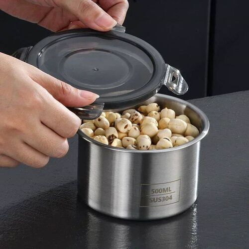Stainless Steel Food Container Sealed Tank Food Coffee Beans