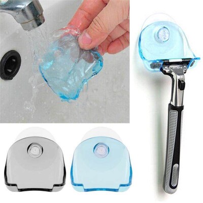 1 Pc Shaver Toothbrush Holder Washroom Wall Men Shaving Show