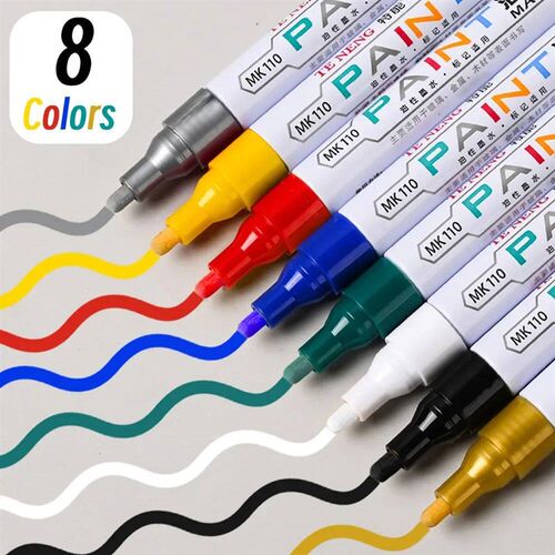 8 Colors Car Scratch Repair Paint Pen Quick Dry Touch Up Pai