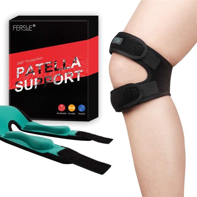 Patella Knee Strap Adjustable Anti-Slip Knee Pain Relief Sup
