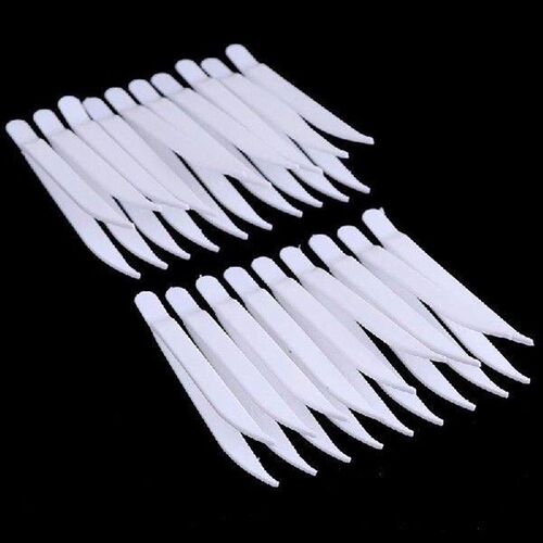 20pcs Disposable Plastic Tweezers Kid Toy DIY Small Beads