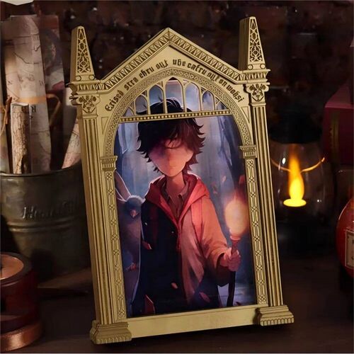 Memory Photo Frame Magic Mirror Touch Illuminates Photo repl