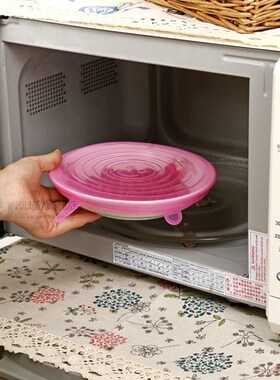 Kitchen Accessories Gadgets Silicone Food Lid 6pcs/set Stret