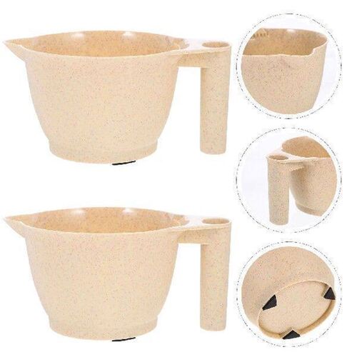 2 Pcs Hair Dye Bowl Tinting Tools and Accessories Colorful