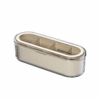 Creative Seasoning Box Transparent Lid, Quarter-grid Seasoni