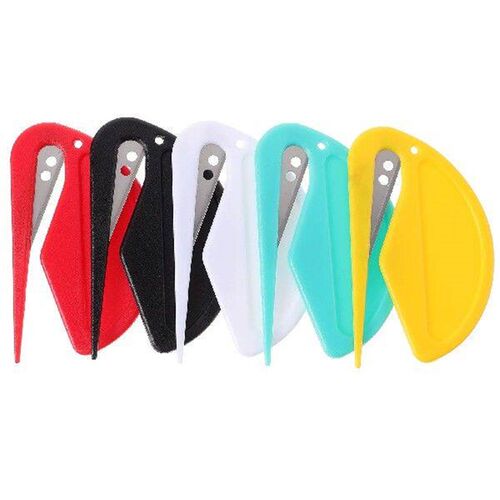 5 Pcs Portable Letter Opener Slitter Envelope Steel Opening