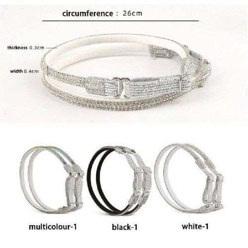 2Pairs Bundle High Heels Women Shoeslaces Free Triangle