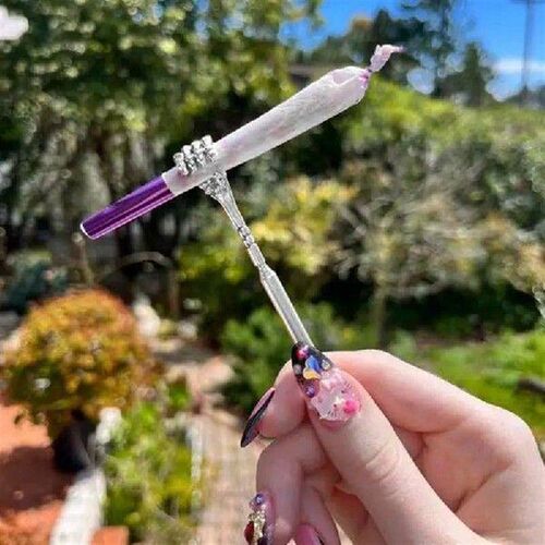 Metal Skeleton Joint Holder Handheld Portable Scalding Tool