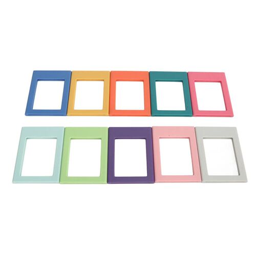 10Pcs 3 Inch Refrigerator Magnets Picture Frames Fridge Magn