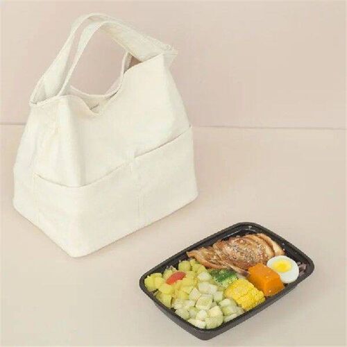 Portable Insulation Bag Large Canvas Japanese Student