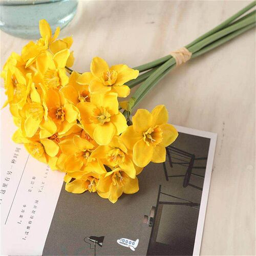 Artificial Flower Bundle Simulation Floral Decor Home Office