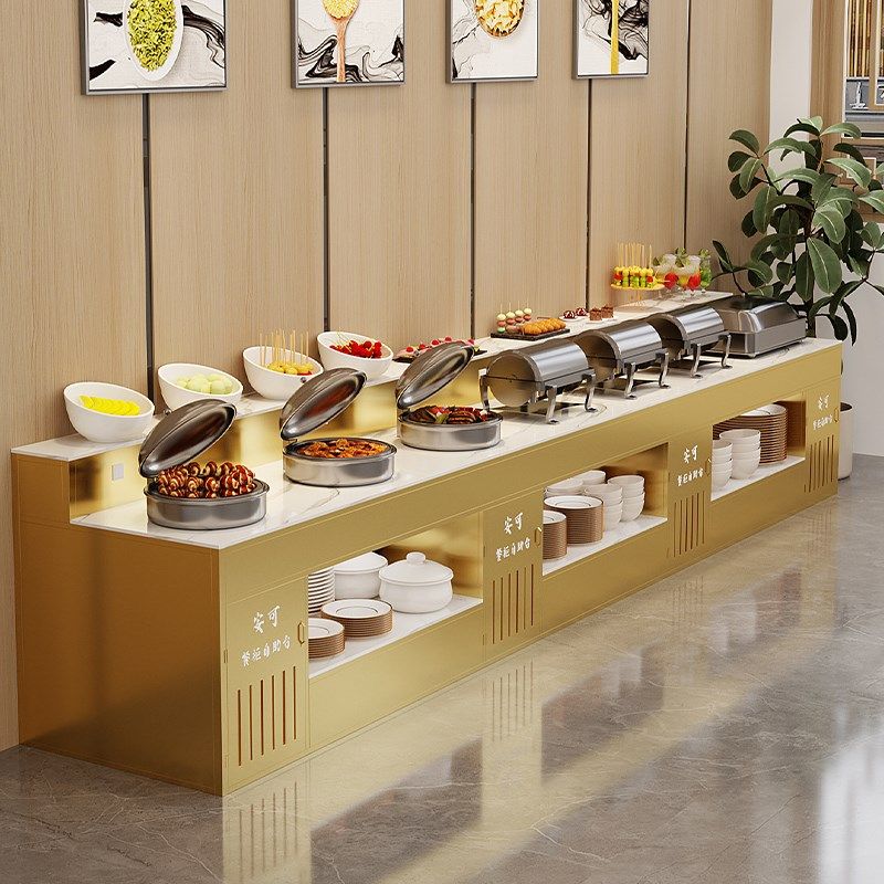 自助餐台酒店靠墙布菲炉取餐早餐展示台蘸料台果盘凉菜摆放台定制,商业/办公家具,调料台,淘宝优惠券,粉丝福利购,淘宝优惠卷