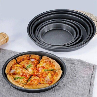 NonStick Pizza Trays, 5 10 Inch Sizes Available, Carbon