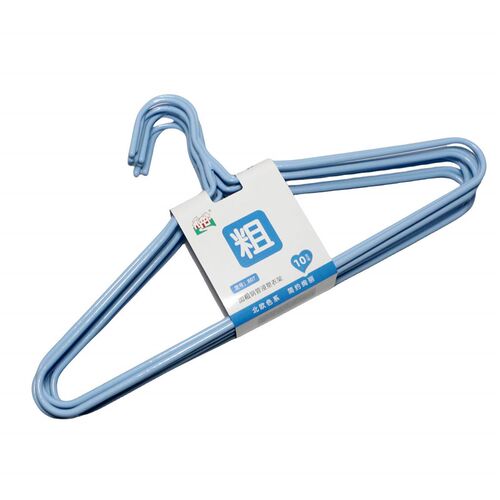 Extra Strong 10 Pack of Coated Hangers, Premium 45CM Home Us