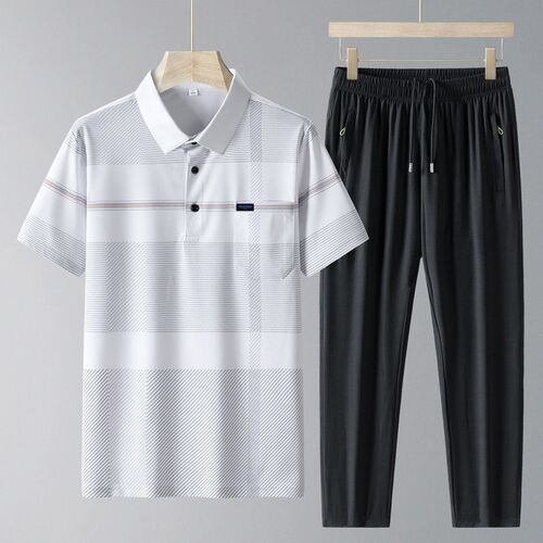 Dad Suit Middle-aged And Elderly Fathers Day Short Sleeve T