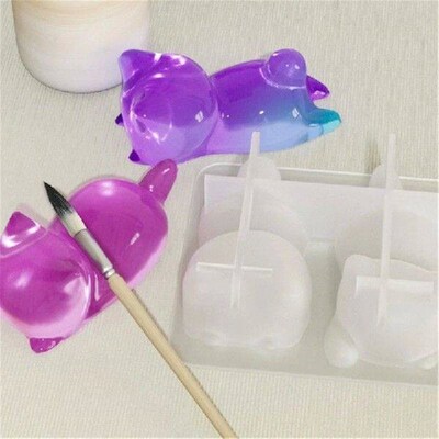 Animal Fondant Molds, 3D Shaped Silicone Moulds, Pen Holder