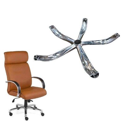 Chairs Reinforced Leg Metal Swivel Chair Base for Office