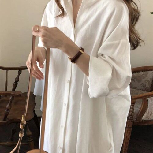 S-2XL Summer Shirt Dress Evening Vintage Dress Party Oversiz
