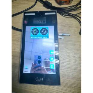 ZH100虹卡光膜人ZH1002脸刷一体机人证采集打卡机自2适应身高补考