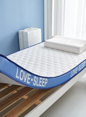 简约酒纯色针织高密度记忆人海绵54765床垫舍单双床店家用民宿床