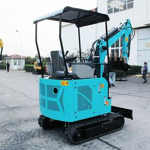 小型挖掘工程车鱼塘767园农园林机挖沟村大棚改造微挖机柴油果机