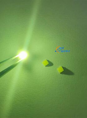 3030超高亮柠檬绿色球头膜顶1W草绿光普绿555nm120LM发光LED灯珠