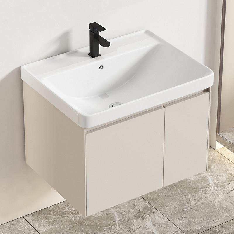 挂墙式浴室柜组合小户型卫生间洗手盆洗漱台卫浴一体陶瓷盆洗脸盆,家装主材,挂墙式洗脸盆,淘宝优惠券,粉丝福利购,淘宝优惠卷