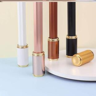 窗帘杆一整根加厚铝合金窗帘杆罗马杆单杆双杆静音窗帘轨道送窗帘