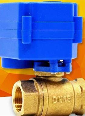 CWX-15Q/N微型电动阀门 二通球阀dc5 12/24v AC220V4分dn15 8/10